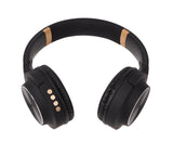 Foldable Bluetooth Headset Multifunction Noise Canceling HiFi Stereo Wireless Bluetooth Headphones Black
