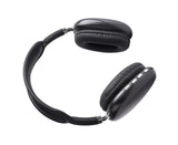 Wireless Bluetooth Headset Bluetooth 5.0 and EDR Stereo Noise Cancelling Lightweight Foldable Bluetooth Headphone Black Type 1