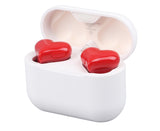 Wireless Earbuds Multifunction Stylish Lightweight Noise Canceling Stereo Heart Shaped Bluetooth Earphones