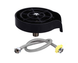 Cup Washer for Club Bar Home Kitchen G1/2 Interface Quick Cleaning Detachable Wash Basin Press Glass Rinser