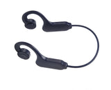 Bone Conduction Headphones Bluetooth 5.3 LED Digital Display IPX5 Waterproof Wireless Earphones for Sports Blue