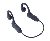 Bone Conduction Headphones Bluetooth 5.3 LED Digital Display IPX5 Waterproof Wireless Earphones for Sports Blue