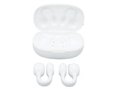 Wireless Earbuds Noise Reduction Bluetooth 5.3 Wireless Sports Earphones with Earhooks for Sports Work White