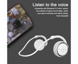 Neckband Headphones - Lightweight Foldable - Wireless Sweatproof Sports Headset with Mic