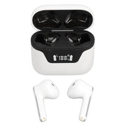 Language Translator Earbuds Bluetooth Support 144 Languages Translation Wireless Translator Earphone White
