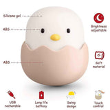 Nursing light dimmable - LED night light chick for Babies - silicone touch lamp for babies