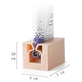 Toothpaste Squeezer 4Pcs Creative Manual Toothpaste Squeezer-Light Blue+Pink+White+Dark Blue