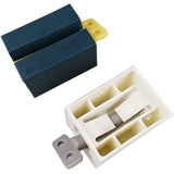 Toothpaste Squeezer 4Pcs Creative Manual Toothpaste Squeezer-Light Blue+Pink+White+Dark Blue