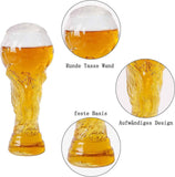 World Cup beer glasses football beer glasses World Cup cup glasses wheat beer glasses for home football parties