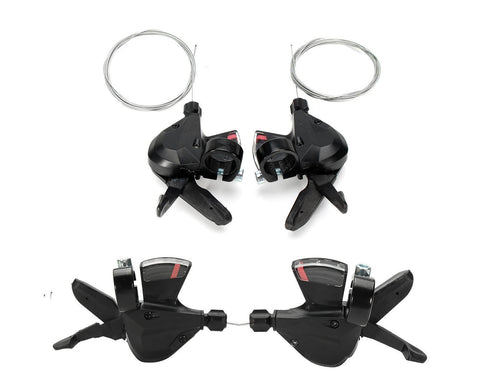 1 Pair 3x8 Speed MTB Bike Bicycle Left Right Shifter for Shimano Acera SL-M310