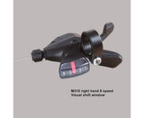 1 Pair 3x8 Speed MTB Bike Bicycle Left Right Shifter for Shimano Acera SL-M310