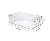 Refrigerator Organizer Bins Clear