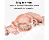 Silicone Divided Dinner Plate Suction Plate BPA Free , Dishwasher and Oven secure Fits Most Highchair Trays