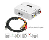 Audio Converter Harmless Environmentally Friendly Lightweight No Power Converter for DVD - White