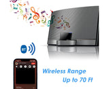 Audio Receiver Quick Transmission High Fidelity Plug Play 30 Pin Bluetooth-compatible5.1  Music Receiver Adapter for Home - Black