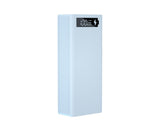 Battery Charger Case Detachable Design 5 Interfaces LCD Rechargeable Multifunctional 15W Fast Charging Easy to Carry Battery Charge - White
