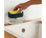 Dish Soap Dispenser Detachable 2 in1 Plastic Wide Application Soap Pump Dispenser for Kitchen