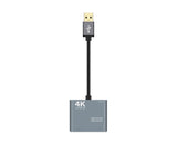 HDMI-compatible to USB High Clarity Board Game Record Live Streaming Broadcast Video Capture Card - Grey