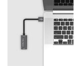 HDMI-compatible to USB Video Capture Card Game Camera Recorder Live Streaming Webcasting - Grey