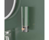 Soap Dispenser Wall Mounted Punch-free Visible Window Press Type Large Capacity Shampoo Conditioner Shower Gel Container for Bathroom