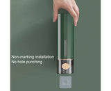 Soap Dispenser Wall Mounted Punch-free Visible Window Press Type Large Capacity Shampoo Conditioner Shower Gel Container for Bathroom