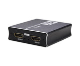 Video Capture Card 1080P High Speed 4K HDMI-compatible to USB3.0 Game Capture Device for Live Streaming - Black