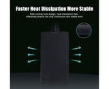 WII2 to HDMI-compatible Converter Portable 3.5mm Audio Jack Plug and Play High Clarity WII2 to HDMI-compatible Adapter for TV - Black