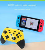 Wireless Game Controller for Switch,PC,Android & PS3 - Pro Gaming Gamepad with Bluetooth,Turbo & Vibration - Black Red