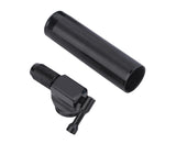 1 Set Mini Pump Nozzle Good Sealing Knob Switch CO2 High Pressure Quick Inflation Rust Resistant Pump Cylinder Nozzle for Bike