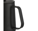 600ml Pour Over Kettle Coffee Maker Stainless Steel Gooseneck Drip Tea Pot Jug-Black 600ML