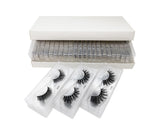 10 Pairs Eyelash Reusable Thick Imitation Faux Mink Hair Makeup Eye Lash for Decoration