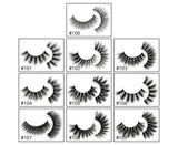 10 Pairs Eyelash Reusable Thick Imitation Faux Mink Hair Makeup Eye Lash for Decoration