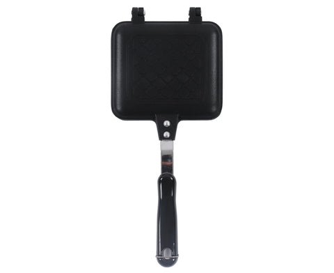 Sandwich Pan, Double-Sided Non-Stick Breakfast Frying Pan, Flat Bottom Panini Maker