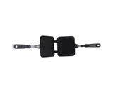 Sandwich Pan, Double-Sided Non-Stick Breakfast Frying Pan, Flat Bottom Panini Maker