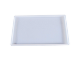 Craft Tray Plate Fruit Bowl Silicone Square Rectangle Shape Resin Mold DIY Tool-3#