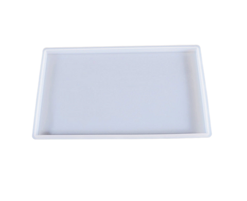 Craft Tray Plate Fruit Bowl Silicone Square Rectangle Shape Resin Mold DIY Tool-3#