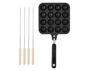 Non-Stick Takoyaki Grill Pan Plate, Cooking Baking Mold Tray