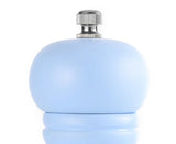 Pepper Grinder Food Grade Rust-proof Wood Handheld Pepper Salt Condiment Grinder for Home-Blue