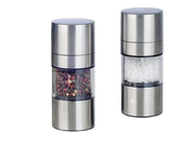 Stainless Steel Manual Salt Pepper Mill Grinder Portable Kitchen Muller Tool