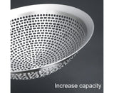 Colander Spoon Anti-scald Handle 304 Stainless Steel Strainer Scoop-L
