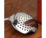 Kitchen Soup Food Thicken Stainless Steel Ladle Spoon Colander Strainer Filter