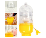 Egg Shaker Reusable Manual Blender Kitchen Tools-Yellow