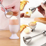 Stainless Steel Egg Topper & Cutter - 13.2 x 3.6 cm