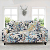 2 Seater Stretch Sofa Cover with 1 Cushion Cover Universal Fit 145-180cm