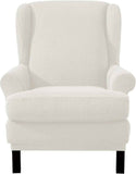 Stretch Armchair Sofa Cover Elastic Relax Fit Protector - White