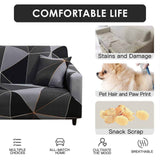 3 Seater Elastic Sofa Cover Stretch Couch Slipcover 190-230cm