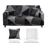 3 Seater Elastic Sofa Cover Stretch Couch Slipcover 190-230cm