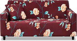2 Seater Jacquard Elastic Sofa Cover Anti-Slip Stretch Slipcover