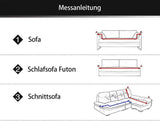 2 Seater Jacquard Elastic Sofa Cover Anti-Slip Stretch Slipcover