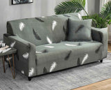 2 Seater Jacquard Elastic Sofa Cover Anti-Slip Stretch Slipcover